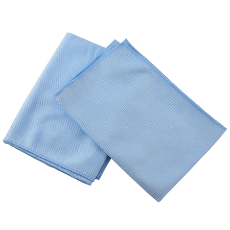 Hti Microfiber Glass Cloth - 16" X 16" - Blue HT-70GT